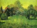 öffentlichen Park mit Weeping Willow Der Dichter s Garden I Vincent van Gogh